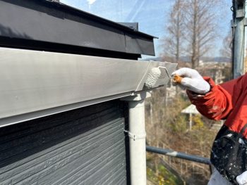 吹田市にて外壁塗装・屋根塗装工事を行いました【付帯部塗装】